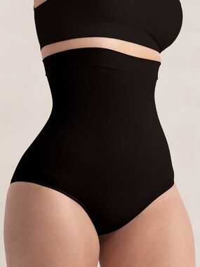 Shapermint Black High-Waist Shaping Brief